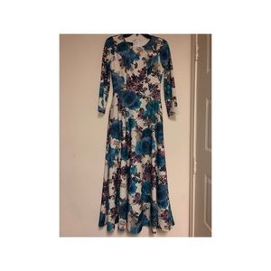 Floral Long Sleeve Dress